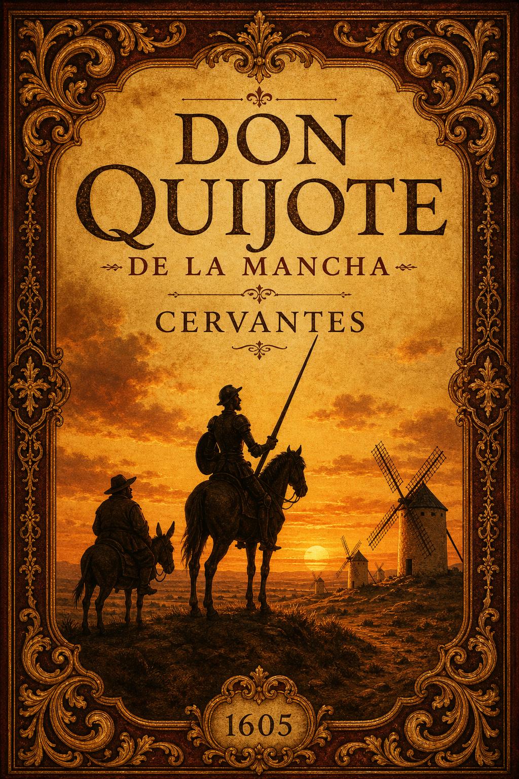 Don Quijote de la Mancha cover